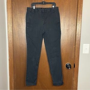 Express Men’s Black Stretch Business Casual Extra Slim Dress Pants Size 28x32